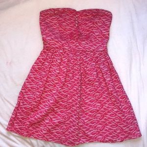 cute short strapless sundress